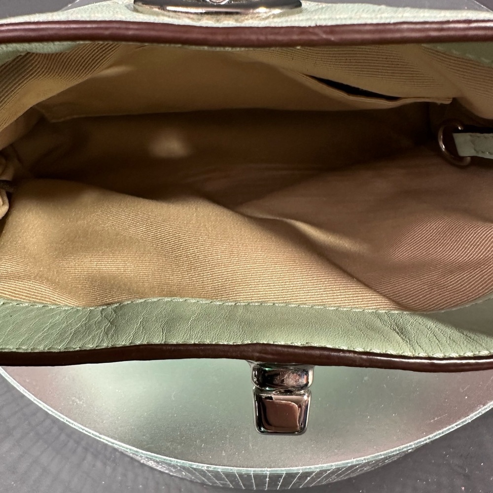 Elegant Mint Green Women's Bag pre owned Exellent condition - Picture 8 of 9